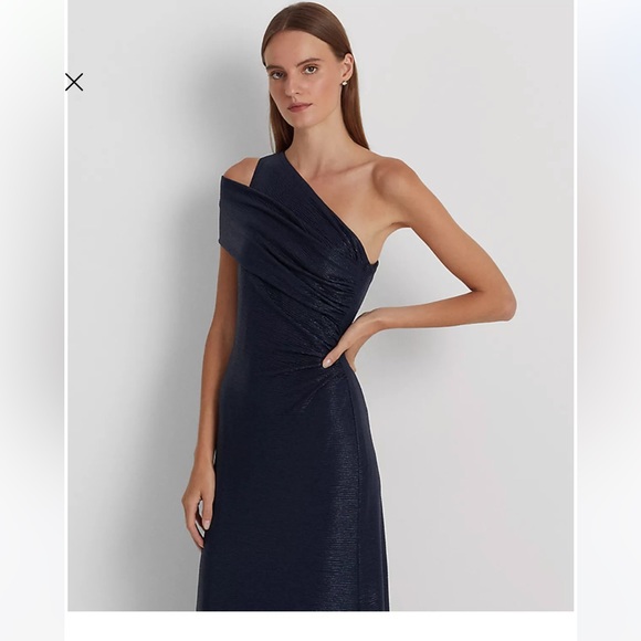 Lauren one shoulder gown - Picture 2 of 6